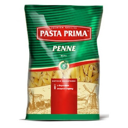 Pasta Prima. Вироби макаронні Pasta Prima Пір'я 800 г(4820156761466)