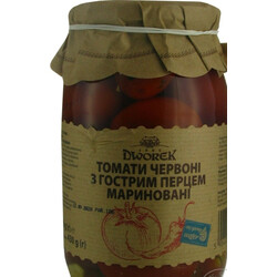 Dworek. Помидоры острые с чили 880 г(9865060056692)