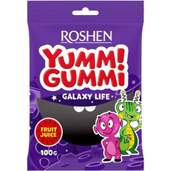 Roshen. Конфеты Yummi Gummi Galaxy Life желейные 100 гр(4823077621611)