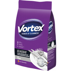 Vortex. Сіль для посудомийних машин 1кг.( 482307163094)
