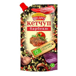 Щедро. Кетчуп Барбекю д/п 300г(64820002193719)