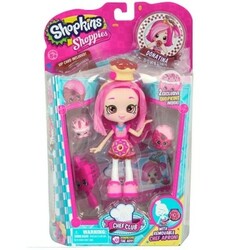 Shopkins. Кукла SHOPKINS SHOPPIES серии «Шеф-клуб» - ДОНАТИНА (с аксессуарами) (56301)
