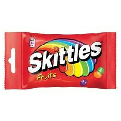 Skittles. Жевательное драже 38г (5000159376662)