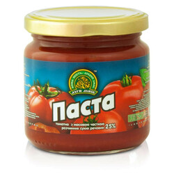 Дари ланів. Паста томатна несолона в/з 25% 200г(4820039711908)