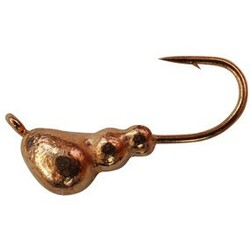 Shark. Блешня вольфрамова Мурашка з вушком 0,85г диам. 4,0 мм гачок D14 гальваніка ц:медь (1843.0