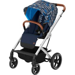 Cybex. Прогулочна коляска Balios S / Trust blue з бампером(4058511393124)