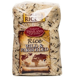 World's rice. Рис World's rice дикий+парбоилд  900 г(4820009101937)