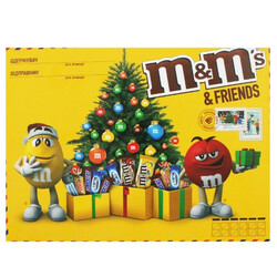 M&M's. Набор подарунковий M&M's & Friends Бандероль велика   329 г(4823053700293)