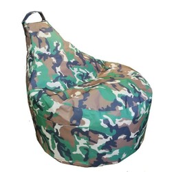 Tia - sport. Крісло мішок Люкскомфорт з кишенею Хакі 90х90х80 см(sm - 0780)