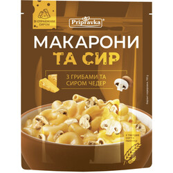 Приправа. Вироби макаронні Приправа з грибами і сиром Чеддер 150 г(4820195512074)