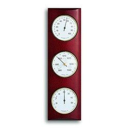 TFA . Метеостанция , бук коричнево-красный, 81/81/81 мм, 350х105х40 мм  (20102804)