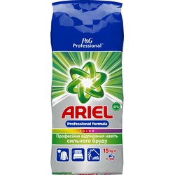 Ariel. Стиральный порошок Professional Color для цветного белья 15 кг (4015400850267)