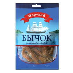 МОРСЬКІ Бичок  сушений солоний 35г(4820182062582)