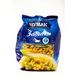 Чумак. Вироби макаронні Чумак Завитки 400 г(4823096000794)