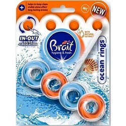 Brait. Туалетный блок Hygiene&Fresh Ocean Rings 40 г  (721447)
