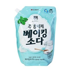 LG. Средство для мытья посуды LG Natural Pong Baking Soda, запаска 1.2 л (8801051232394)