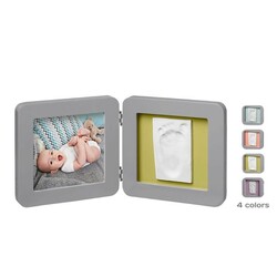 Baby Art. Двойная рамочка с отпечатком Серая (34120137)