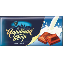 Чарівний вечір. Десерт шоколадный молочный 85г(4820005193998)