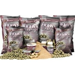 Starbaits . Бойлы Prawn & Pepper креветка і перець 10мм 1кг(200.23.30)