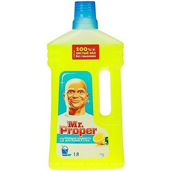 MR PROPER.Жидкое моющее средство для уборки пола и стен Бодрящий лайм и мята 1л(4084500644816)