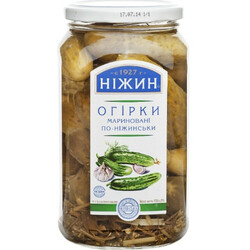 Ніжин. Огірки мариновані 920г(4823006803071)
