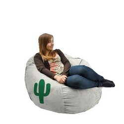 Tia-sport. Кресло мешок Кактус серый (sm-0630)