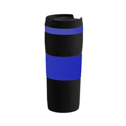 Bergamo. Термос-кружка  нерж/ст синий 400мл 5001V-3 (5001300000009)