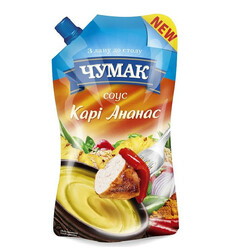Чумак. Соус карри ананас 200 гр (4823096001326)