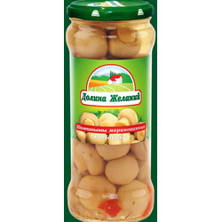 Долина бажань. Гриби Білі мариновані відбірні 580 гр(4820086923354)