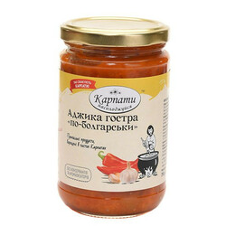 Карпати насолоджуйся. Аджика гостра по-болгарски 290г(4820194980423)