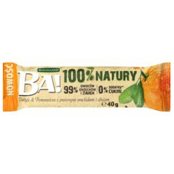 Ba! Батончик финики лимонный сок апельсиновое масло овес без сахара, 40 г ( 5900749691994)