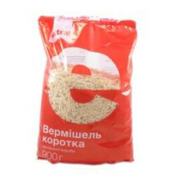 Extra! Макаронні вироби  Extra! Вермішель коротка Т 900 г(4823096401812)