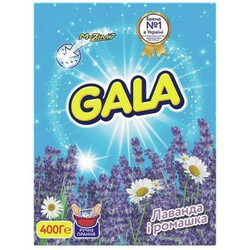 Gala. Порошок стиральный Лаванда и ромашка ручной  400г (8001090660978)