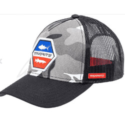 Favorite. Кепка Gray Camo Red/Blue Logo 58(1693.21.00)