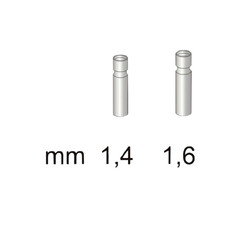 Stonfo. Втулка для гумки  3-1 Metal Tip Guides 1.4мм(31.30.10)