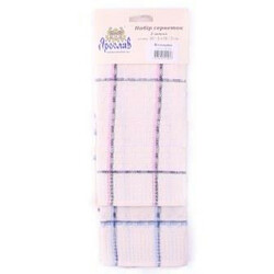 Ярослав. Набір серветок Ярослав вафельних 2*30х50 х/би 100%(4823024112018)