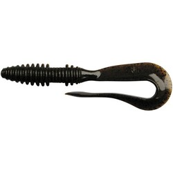 Keitech . Силикон Mad Wag Mini 3.5" (10 шт/упак) ц:101 green pumpkin pp. (1551.07.52)