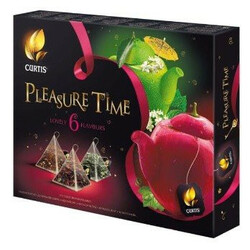 Curtis. Чайне асорті Curtis Pleasure time в пакетиках 6*5*1,7г   (4823063700689)