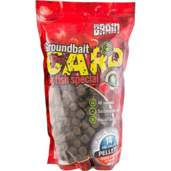 Brain. Пеллетс Black Halibut Pre drilled 20ml (1858.02.03)