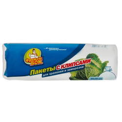 Фрекен Бок. Пакеты для хранения L 30*40 100шт/уп (4823071630749)