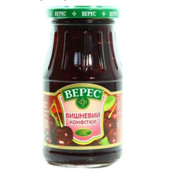 Верес. Конфитюр вишневый 370 гр (4823084601033)
