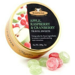 Simpkins. Леденцы со вкусом яблока-малины-клюквы 200г (5011563625901)
