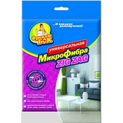 Фрекен Бік. Серветка Zig Zag універсал мікрофібра шт/уп(4823071628722)