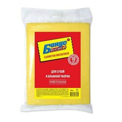 Бонус. Серветка вискозн 10+3шт(4820048485302)