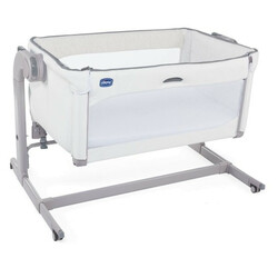 Chicco. Детская кроватка Next2Me Magic, серая (79584.30)