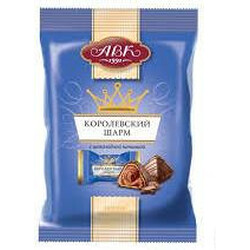 АВК. Конфеты Королевский шарм с шоколадной начинкой 113 г(4823085702449)