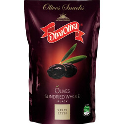 Diva Oliva. Маслины вяленые с косточкой 100гр(5060235651502)