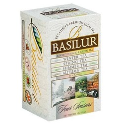 Basilur. Чай Basilur Four Seasons асорті  25*1,5г(0250011488964)