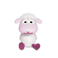 Zazu. Ночник светильник для чтения Барашек FIN розовый (ZA-FIN-03)