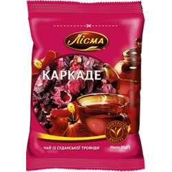 Лисма. Чай Лисма Каркаде з суданської троянди 80г(4820018732924)